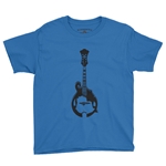 Mandolin Youth T-Shirt - Lightweight Vintage Children & Toddlers