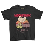 Bird & Guitar Woodstock Youth T-Shirt - Lightweight Vintage Children & Toddlers