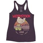 Bird & Guitar Woodstock Racerback Tank - Women's