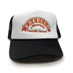 Excello Records Foam Trucker Hat - Black / White Foam Face