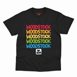 Woodstock Rainbow T-Shirt - Classic Heavy Cotton