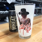 Johnny Winter Screamin Demon Pilsner Glass