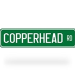 Copperhead Road Street Sign