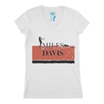 Miles Davis Spain V-Neck T Shirt - Women's