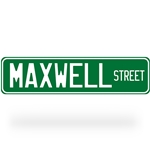 Maxwell Street Sign
