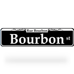 Bourbon Street Sign