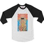 Jimi Hendrix Axis Bold as Love Baseball T-Shirt