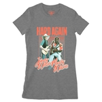 Muddy Waters & Johnny Winter Hard Again Ladies T Shirt - Relaxed Fit