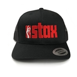 (DISCONTINUED) Snapping Fingers Stax Records Hat - Black Trucker