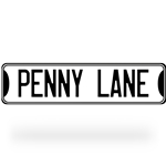 Penny Lane Street Sign