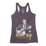 Howlin Wolf Moanin in the Moonlight Racerback Tank - Women's