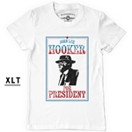 XLT Official John Lee Hooker for President T-Shirt - Men's Big & Tall