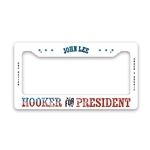 John Lee Hooker for President License Plate Frame 