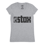 CLOSEOUT Small Batch Throwback Snapping Fingers Stax V-Neck T Shirt - Women's