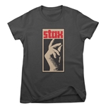 CLOSEOUT Stax Records Snapping Fingers Ladies T Shirt