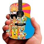 Jimi Hendrix Axis Bold As Love Acoustic Mini Guitar