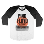 Pink Floyd Pompeii Vintage Concert Baseball T-Shirt