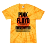 Small Batch Pink Floyd Live at Pompeii Tie-Dye T-Shirt - Naples Yellow