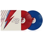 Many Faces of David Bowie Vinyl Record (New, Red & Blue Colored LPs)