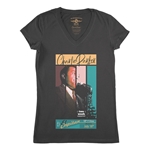 Charlie Parker at 18th & Vine V-Neck T Shirt - Women's