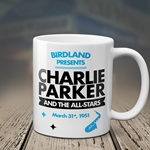 Charlie Parker at Birdland Coffee Mug