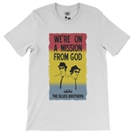 The Blues Brothers Poster T-Shirt - Lightweight Vintage Style