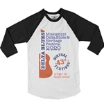 Delta Blues Festival 43rd Virtual Festival Baseball T-Shirt