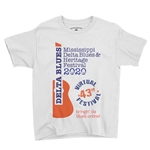 Delta Blues Festival 43rd Virtual Festival Youth T-Shirt - Lightweight Vintage Children