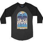 The Blues Brothers Stained Glass Baseball T-Shirt