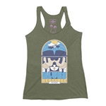 The Blues Brothers Stained Glass Racerback Tank - Women's