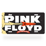 Pink Floyd First In Space License Plate