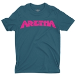 Aretha Franklin Pink T-Shirt - Lightweight Vintage Style