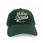 Miles Davis Trumpet Unstructured Hat - Green