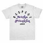 RESPECT Aretha Franklin 1968 T-Shirt - Classic Heavy Cotton