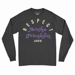 RESPECT Aretha Franklin 1968 Long Sleeve T-Shirt