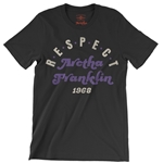 RESPECT Aretha Franklin 1968 T-Shirt - Lightweight Vintage Style
