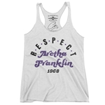 RESPECT Aretha Franklin 1968 Racerback Tank - Women's