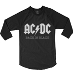 AC/DC Back in Black Baseball T-Shirt