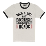 AC/DC Rock and Roll Ain't Noise Pollution Ringer T-Shirt