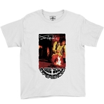 Jimi Hendrix Burning Guitar Youth T-Shirt - Lightweight Vintage Children & Toddlers