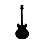 Lucille Guitar Vinyl Decal