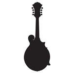 Mandolin Vinyl Decal