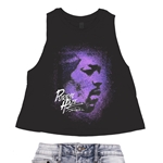 Jimi Hendrix Purple Haze Racerback Crop Top - Women's