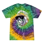 Professor Longhair Mardi Gras Tie-Dye T-Shirt - Mardi Color