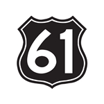 Highway 61 Vinyl Decal