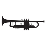 Trumpet Vinyl Decal