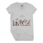 Genesis Trick of the Tail V-Neck T Shirt - Women's