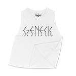 Genesis Lamb Logo Tee Racerback Crop Top - Women's