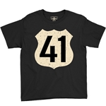 Highway 41 Youth T-Shirt - Lightweight Vintage Children & Toddlers