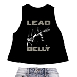 Lead Belly Graphic Racerback Crop Top - Women's